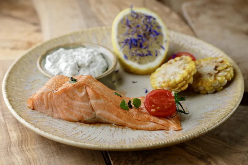 Лосось на грилі 170/50 г