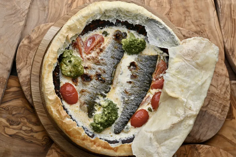 Дорадо із дров'яної печі 150/100 г